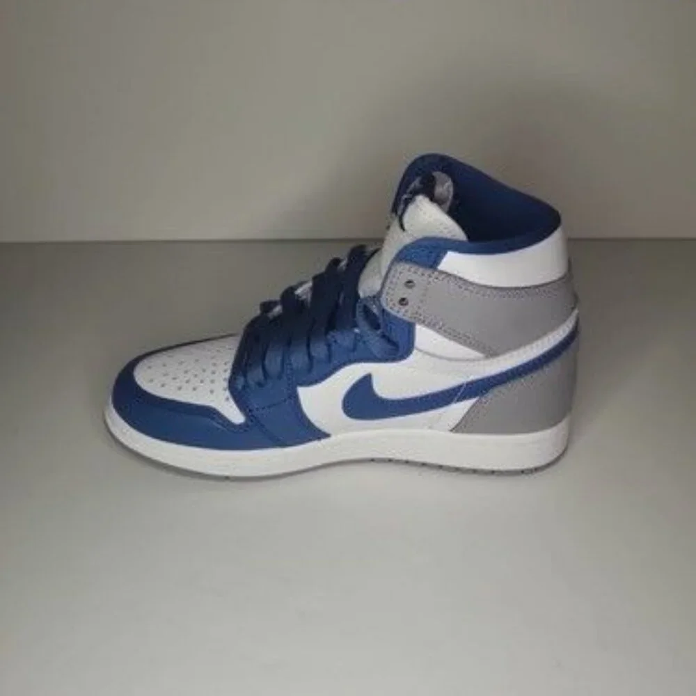 Nike Air Jordan 1 Retro High OG Blue Men's Size 3.5 Basketball Shoes DZ5485-410
